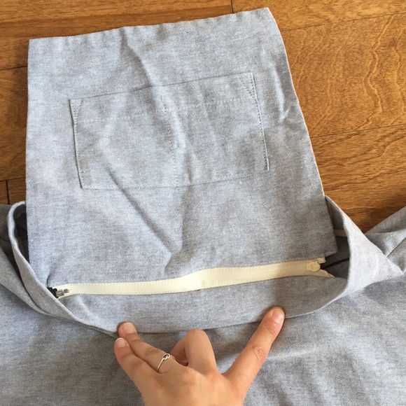 Atelier B Circle skirt XS light blue chambray - Picture 4 of 8